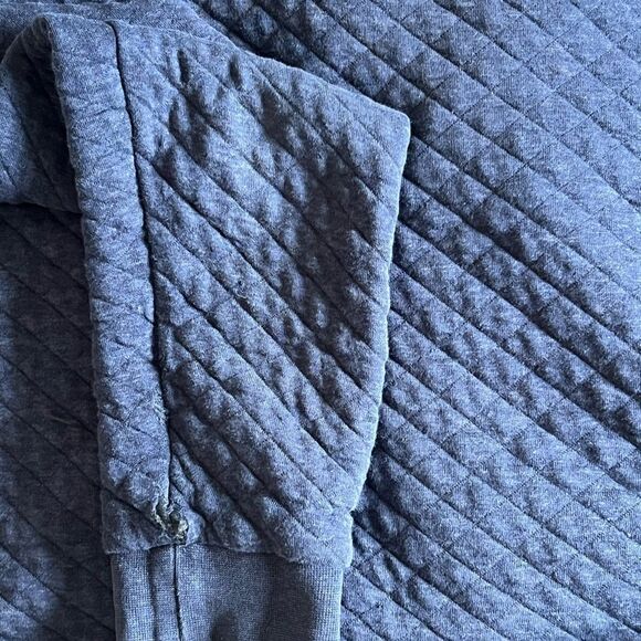 Patagonia Snap T Quilted Pullover Navy/ Green Womens Sz M - Picture 2 of 6